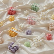 향기로운 큐브 미니 집들이선물 캔들 9colors, 홀리데이 선물박스S(큐브캔들1개포장가능)