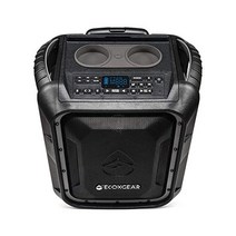ECOXGEAR EcoBoulder+ GDI-EXBLD810 Rugged Waterproof Floating Portable Bluetooth Wireless 100 Watt Sp