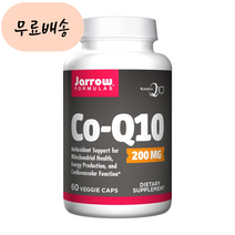 자로우 포뮬러스 코큐텐 200m.g 60배지개입 코엔자임Q10 코엔자임큐텐 재로우, 1개, 60정, 60개