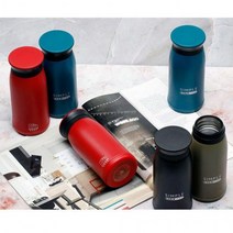 로얄스타 텀블러 350ml 블랙 진공 물병 물통 워터 보틀 보냉, 옵션_350ml블랙