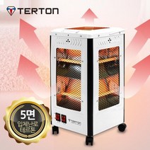 무료배송테르톤5058 페치카스타일 오면 전기히터 입체난로, 상세페이지 참조