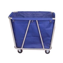 목욕탕 바구니 빨래 접이식 호텔 수건통 룸서비스, B타입 블루