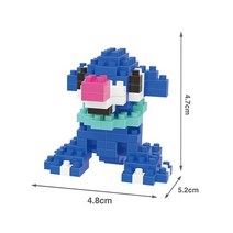 아키텍쳐 나노블럭 pokemon 빌딩 블록 장난감 모델 교육 장식 pikachu mewtwo charizard block brick 3d small 조립 diy kids 선물, 267, 상자