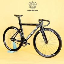 2023 콘스탄틴 어베인 픽시자전거-100%조립, 56, 앞 브레이크 장착, 블랙