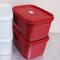 업소용 밀폐통 식당 김치통 가정용 주방용 대용량 김장통 보관통 싱싱점보밀폐통(레드) 1호~13호, 1개, 12호(32L)