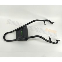 가와사키 W400 W650 W800 튜닝파츠 리어 동승자 텐덤등받이, 블랙