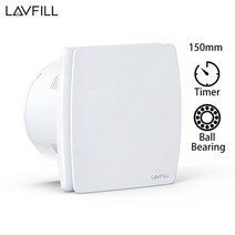 환기팬 배기팬 창문 배기휀 산업용환풍기 4 6 100MM 150MM 0V 볼 베어링 모터 벽 천장 욕실 샤워 배기 팬 타이머 스위치 백 밸브 포함, CHINA_LFWW-13QT | 220-240V 50H