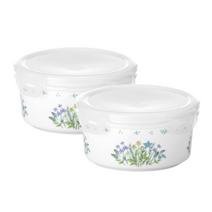 코렐코디네이츠 허브 도자기 원형찬통 중 550ml, 2개, 단품