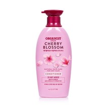오가니스트 내추럴 수분 컨디셔너 체리블라썸향, 500ml, 1개