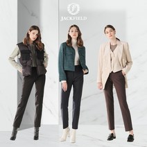 [KT알파쇼핑]잭필드 여성 보아퍼 본딩 팬츠 3종