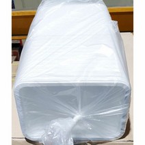 일회용기 대 19.5cm 100입 바베큐용 분식점 업소용, 단일 수량