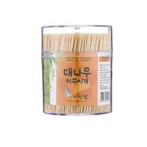 리빙웰 대나무 이쑤시개 원통, 900개입, 30개