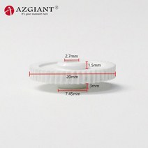 웜기어부품 오리지널 48 치아 플라스틱 어셈블리 백미러 접이식 엔진 모터 기어 마쯔다 M3 M5 CX7 M8 피니언용, [05] Plastic gear for 48T