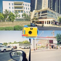 135 모델 35mm Filin 레트로 일회용필름카메라, T06-8장 영화 트리컬러 필름히터 장식