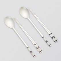 한국도자기리빙 환희 칠보 예단 은수저()환희 은수저, 2벌세트