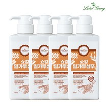 쇼킹밀가루샴푸 3개 + 쇼킹밀가루샴푸 1개 증정, 1set