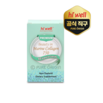 하이웰 프리미엄 뷰티 인 마린 콜라겐 750 60캡슐, 단품, 1개