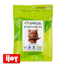 이야코유토 만지락유토 300g 쌀 전분 만든 굳지않는 찰흙 유아