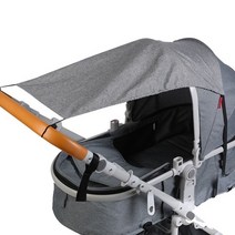 대형 캠핑 파라솔 야외 비치 낚시 그늘막 받침대 세트 유연한 조정 가능한 유모차 우산 홀더 액세서리 마운트 다용도 휠체어 선반 자전거 커넥터, 에스그레이