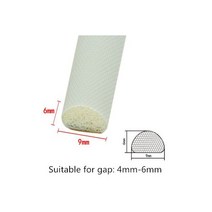 실내방음벽 가정용 아파트 방음벽 차음재 차음판 5 미터 자체 접착 도어 창 씰링 스트립 날씨 스트리핑 방음 폼 유리 충돌 방지 고무, 5M, D-white