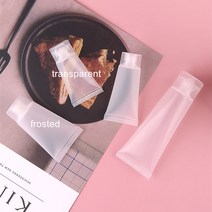 여행용 15ml 샘플공병 튜브형 화장품 소분용기 휴대용 로션 리필통 샴푸 세제 공용기, 1개