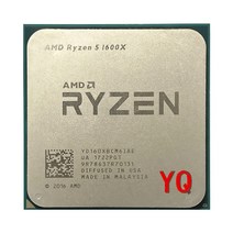라이젠 75700 GAMD Ryzen 5 1600X R5 3.6 GHz 6 코어 12 스레드 CPU 프로세서 95W L3 16M YD160XBCM6IAE 소, 한개옵션0