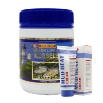 뉴질랜드 5캡슐 잎 녹색 1000mg 초록입홍합 그린탑, 그린탑 초록입홍합 1000mg 500캡슐 뉴질랜드 녹색