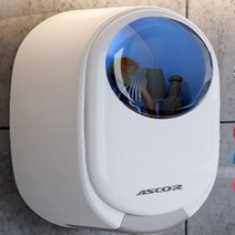 UV 수저살균기 숟가락 칼 소독기 수저통 나이프케어, 펄화이트(자외선소독풍건및배수하여곰팡이방지)