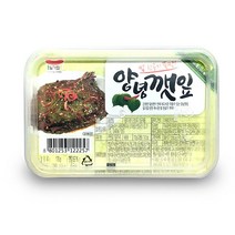 일가집 양념깻잎 170g, 단일 수량