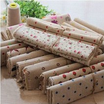 해외 햄프 린넨 원단 패브릭 천 리넨 코튼 지방 분기 번들 빈티지 퀼팅 패치