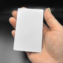 사원증 인쇄용 PVC 네임카드_1P DIY 포토카드 공카드, 단품, 단품
