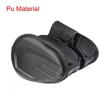 PCX NMAX TMAX 튜닝 사이드백 리어백 새로운 방수 경주 경주 모토 헬멧 여행 여행 안장 + 한 쌍의 비옷, 우레탄 소재
