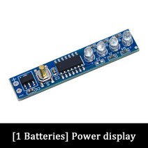 적산계 배터리 인산철 1S 2S 3S 4S 단일 3.7V 18650 리튬 배터리 용량 표시기 모듈 Percent 전력 레벨 테스, 04 1S