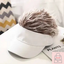 남자 가발 모자 부분 정수리 남성 일체형 머리카락 패션, G