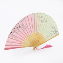 매화나비 접이식 대나무 부채 전통부채, 상세 참조, 상세 참조