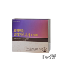 여에스더 rTG 오메가3 1200 HD 식물성캡슐 EPA DHA 에스더 오메가, 여에스더 오메가3 760mg 120정 1박스