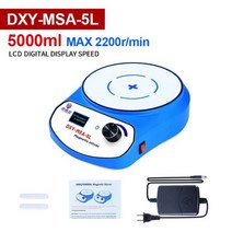 호모믹서 균질화 믹서기 자기 교반기 디지털 믹서 교반 플레이트 막대, DXY-MSA-5L, 한국 플러그
