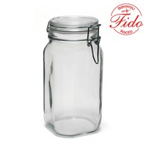 1500ML 잼통 밀폐용기 유리 보관용기 냉동실 보관통 분쇄 원두 커피 보관 콜드브루병