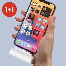 [1+1]챕터 슬림 보조배터리, C타입+C타입