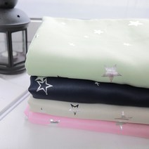 송실패브릭 별암막지 별원단 암막원단 암막천 패브릭 4색, 핑크
