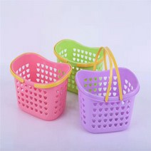 [응다팔아6279] 믹싱바가지 욕실바구니 욕실물바가지 세숫대야 화장실바구니 사우나바구니, 미니목욕바구니-랜덤, 본상품선택