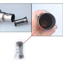 배기튜닝 자동차머플러 스팅어튜닝 범용 스테인레스 스틸 배기 파이프 머플러 킬러 소음기 혼다 야마하 가와사키