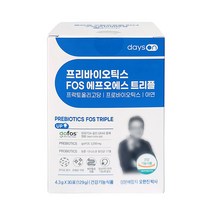 오한진 프리바이오틱스 트리플, 1박스, 없음