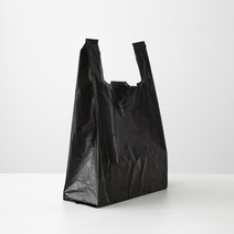 손잡이 마트 봉투 검정색 1호~5호, 500개, 4호