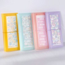 씨앤초이스 네컷 포토앨범 스티커 바인더, 4컬러_SET