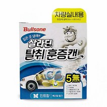 히터 에어컨 꿉꿉한 자동차 냄새 제거 훈증캔 민트향
