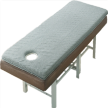 마사지 매트리스 안마 경락 치료실 병원 한의원 침대, 화이트 (라텍스+메모리폼) 4cm 190x80
