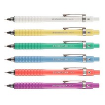 스테들러 필기용 샤프 925-75 파스텔칼라, 파스텔블루