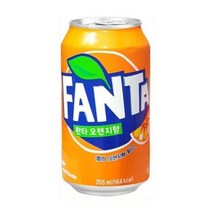 롯데칠성 환타 오렌지맛 355ml 24개 뚱캔
