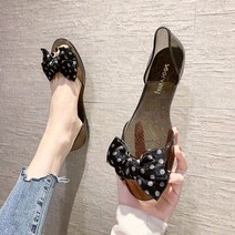 젤리 슈즈 여성용 여름 미끄럼 방지 통기성 플랫